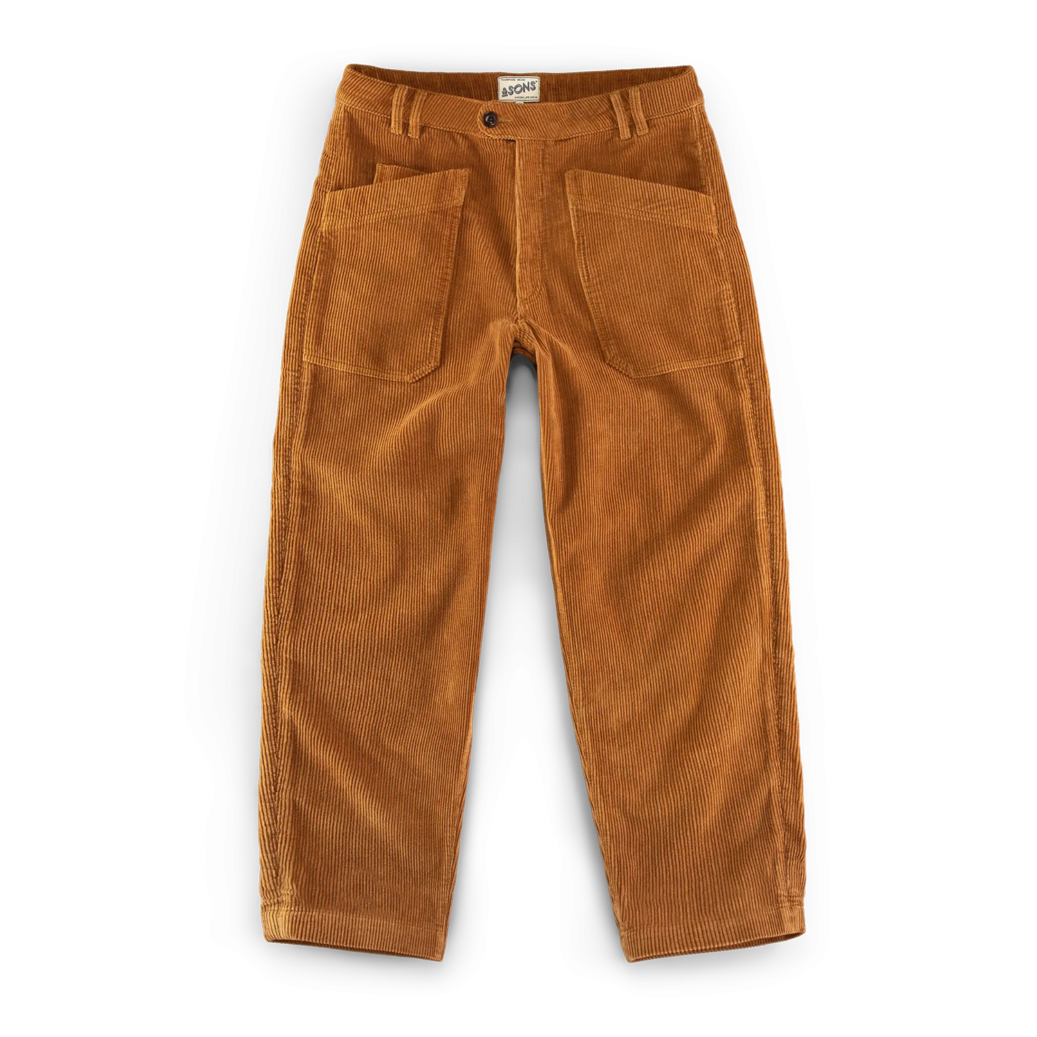 &SONS Ford Jumbo Cord Pant Tan