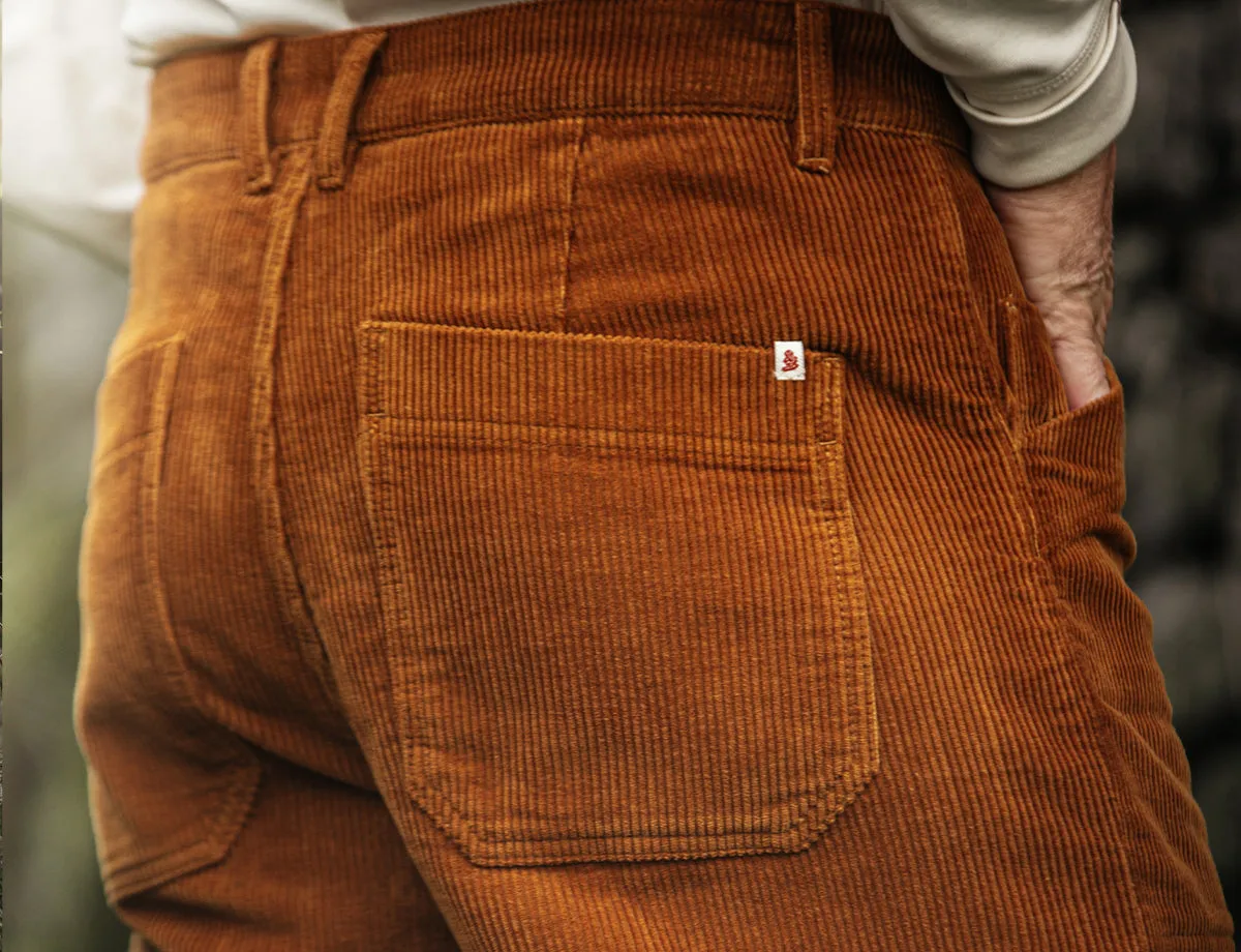 &SONS Ford Jumbo Cord Pant Tan