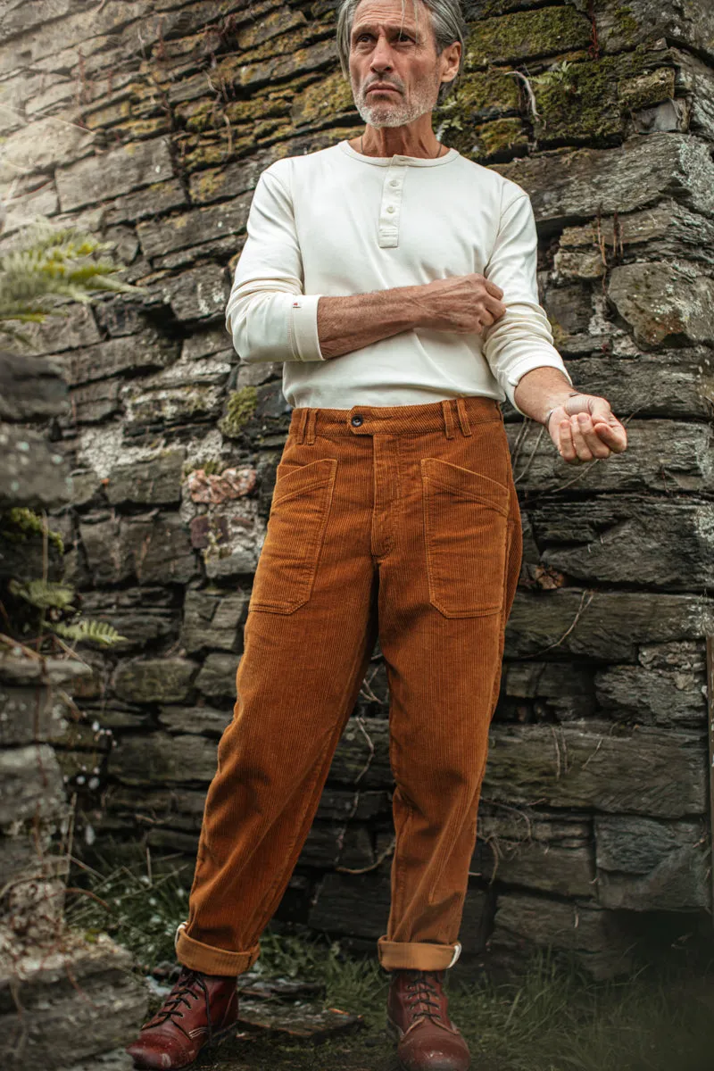 &SONS Ford Jumbo Cord Pant Tan