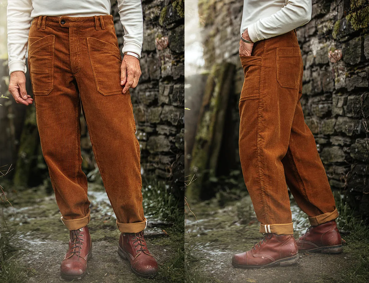 &SONS Ford Jumbo Cord Pant Tan