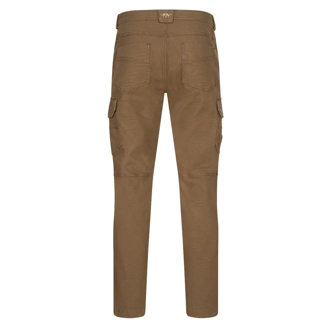 Ben Oxford Cotton Trousers - Teak by Blaser