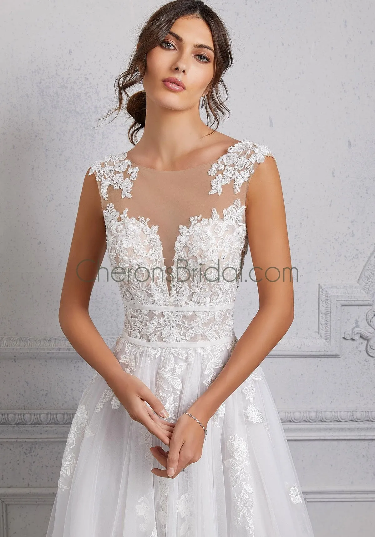 Blu - 5926 - Christine - Cheron's Bridal, Wedding Gown