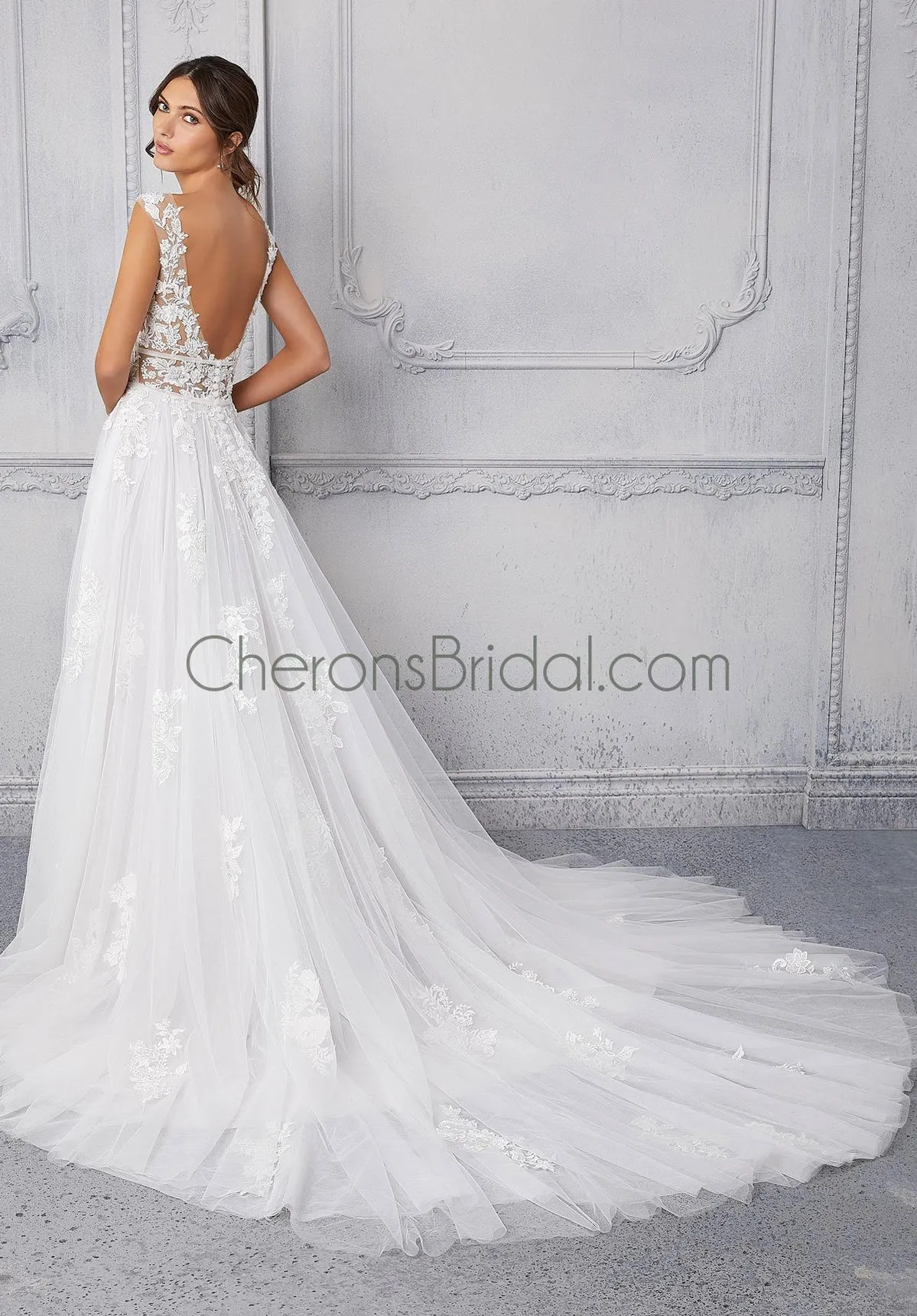 Blu - 5926 - Christine - Cheron's Bridal, Wedding Gown