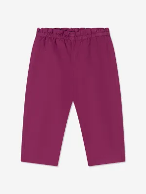 Bonpoint Baby Girls Luciole Trousers in Violet