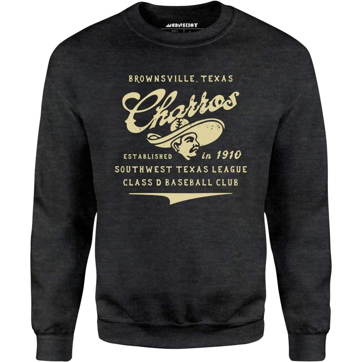 Brownsville Charros - Texas - Vintage Defunct Baseball Teams - Unisex Sweatshirt