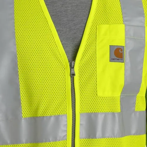 Carhartt 106171 Mens High-visibility Mesh Multi-pocket Class 2 Vest