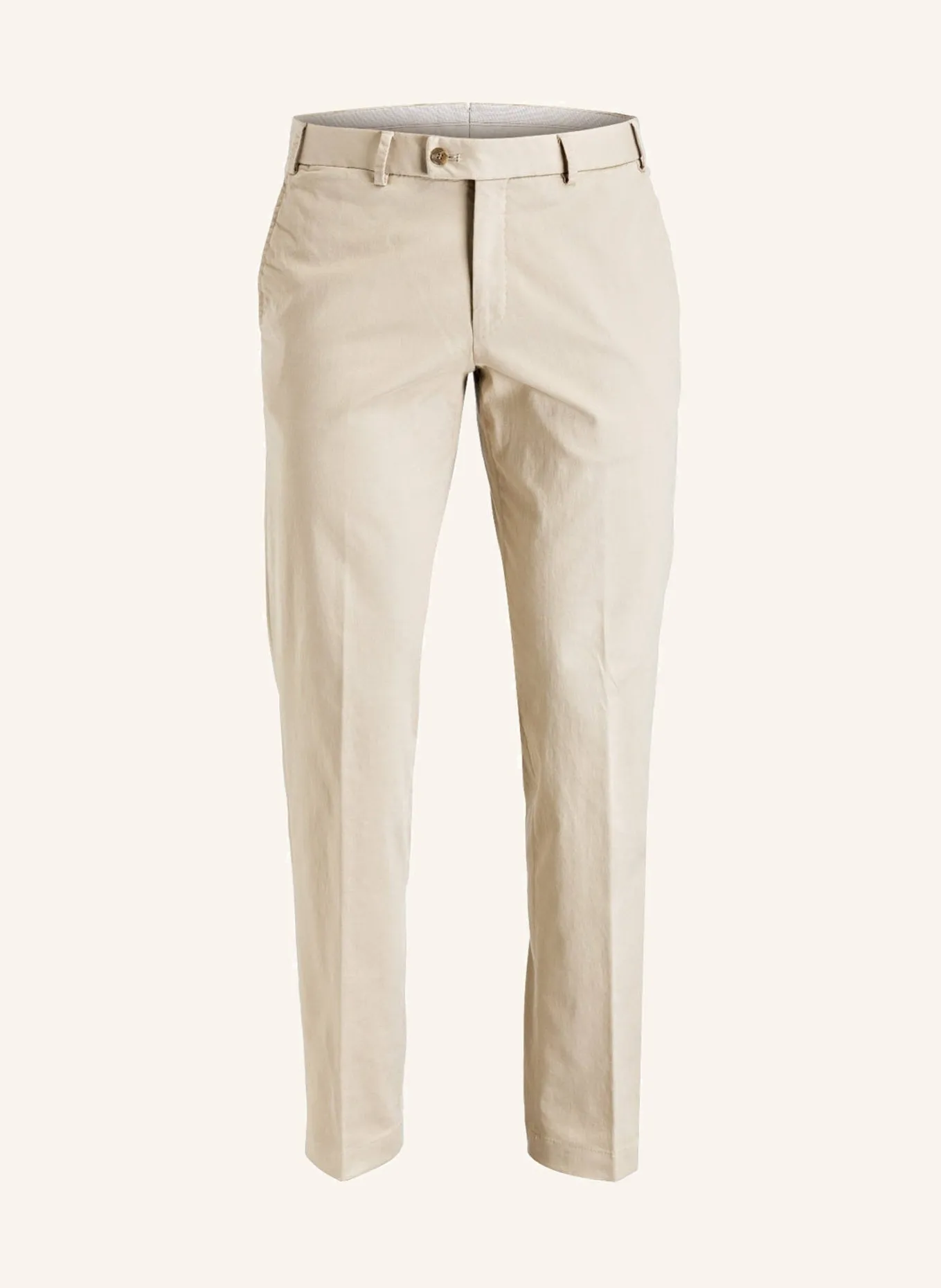 HILTL PARMA Contemporary Fit Chino Trousers - Beige