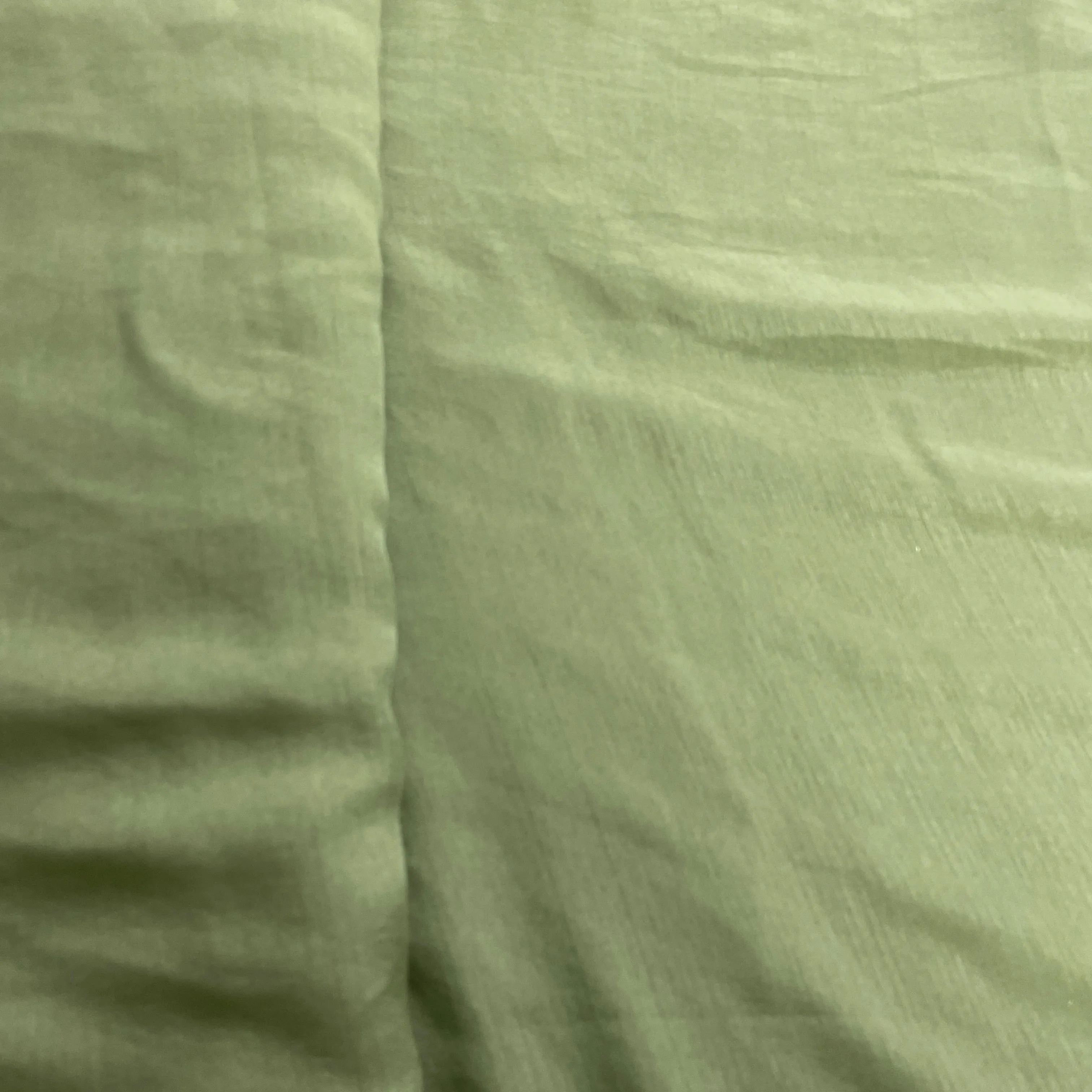 Classic Fern Green Solid Bemberg Silk Fabric