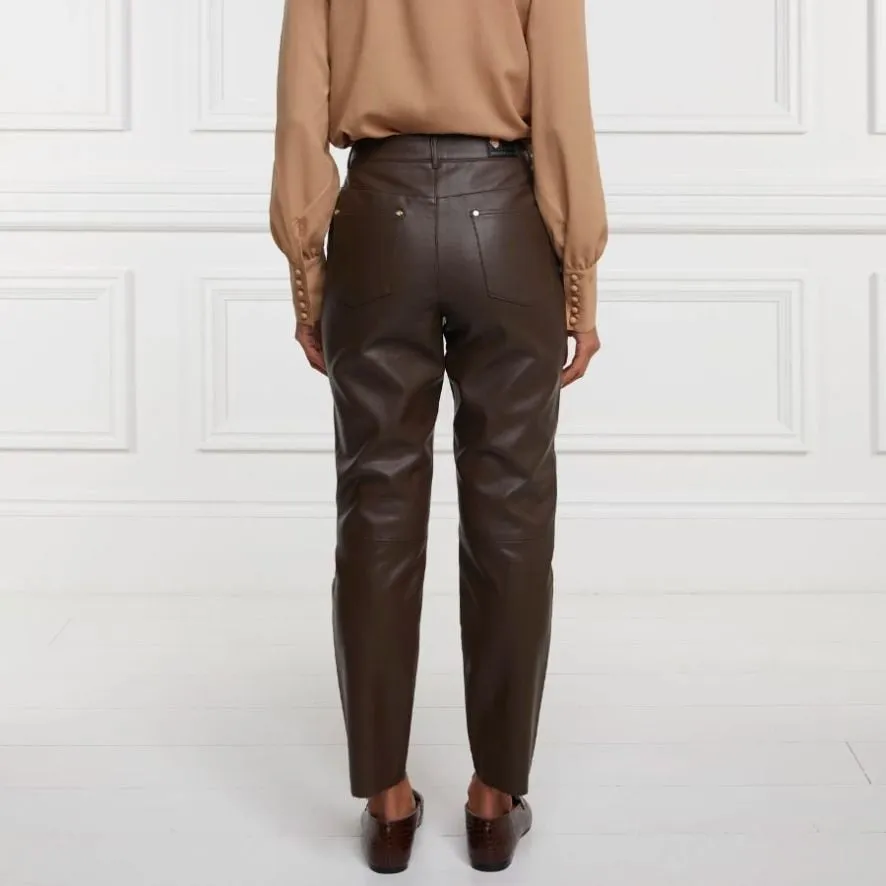 Dunwick Faux Leather Pant