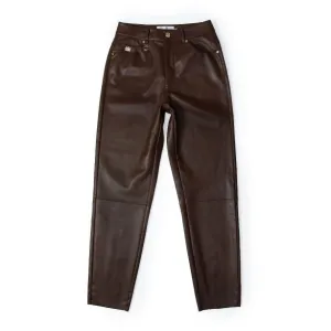 Dunwick Faux Leather Pant