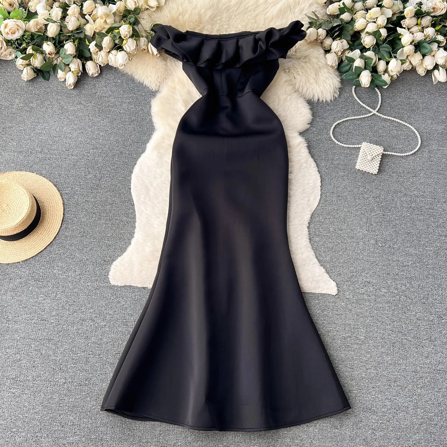 evening dress for women elegant dress     S4648