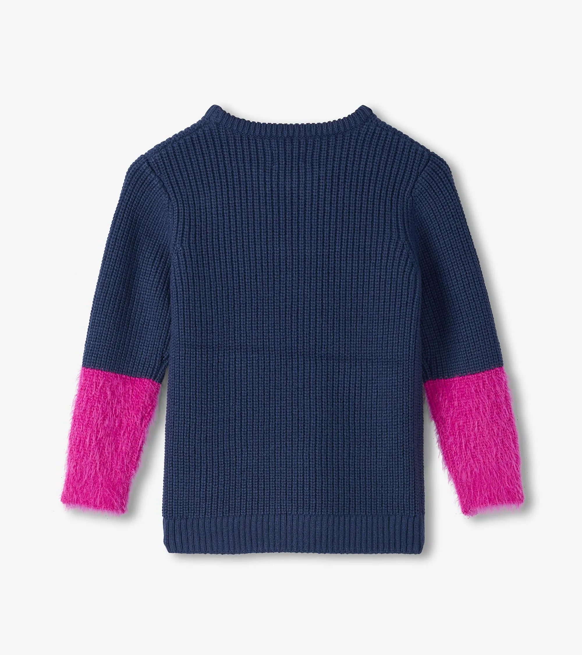 Girls Ribbed Knit Sweater