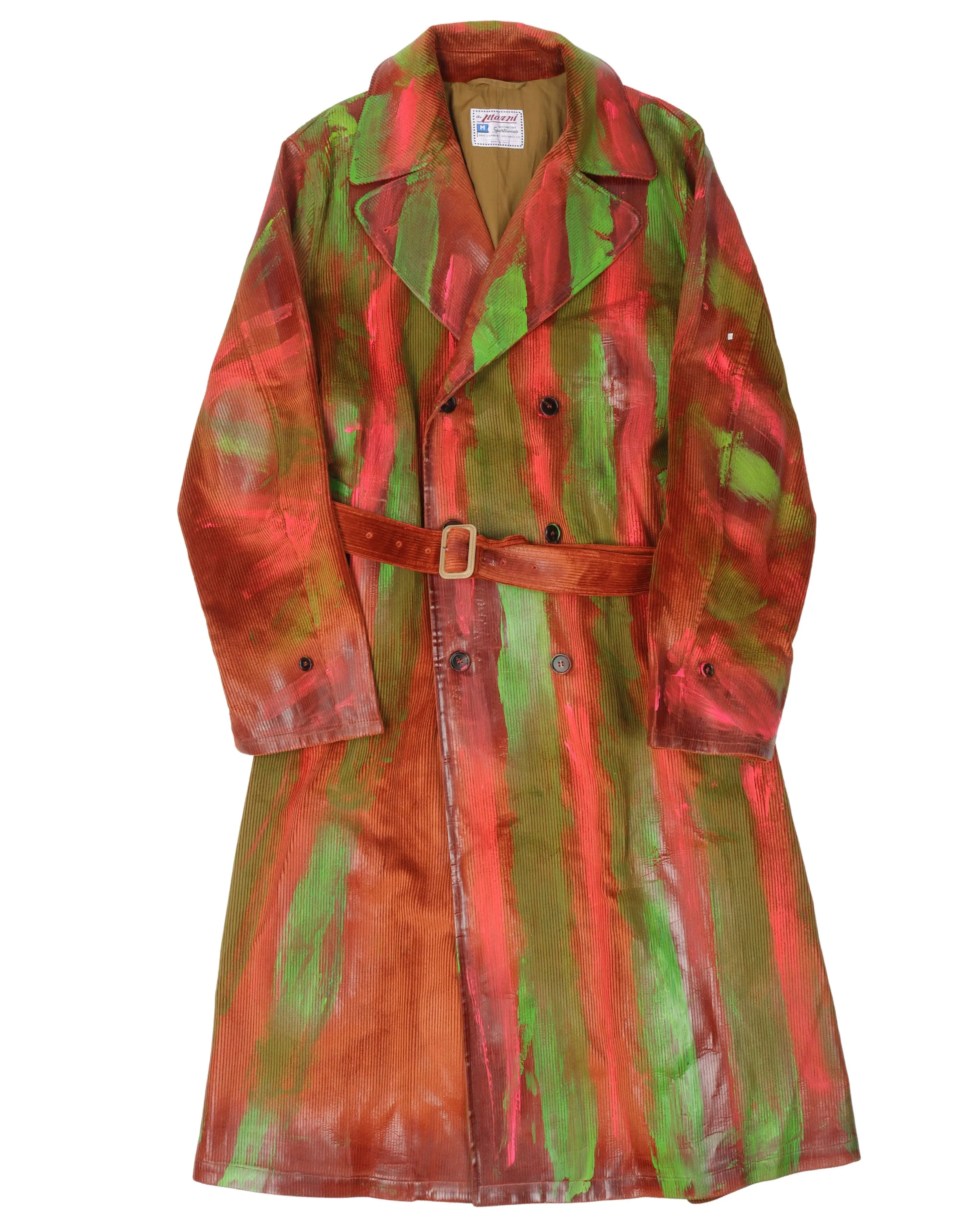 Hand Painted Trench Coat