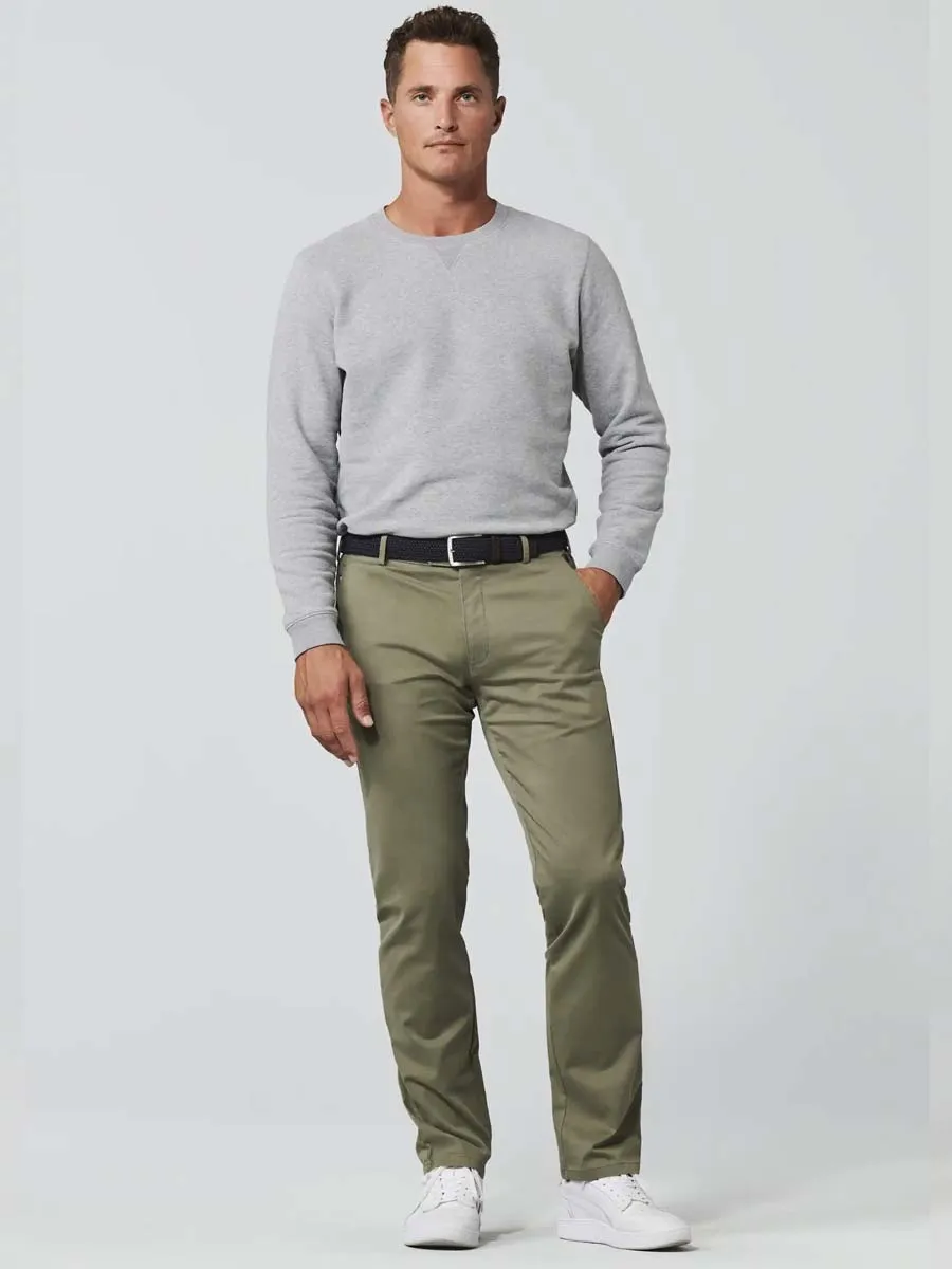 MEYER Roma Trousers - 3001 Light-Weight Cotton Chinos - Olive