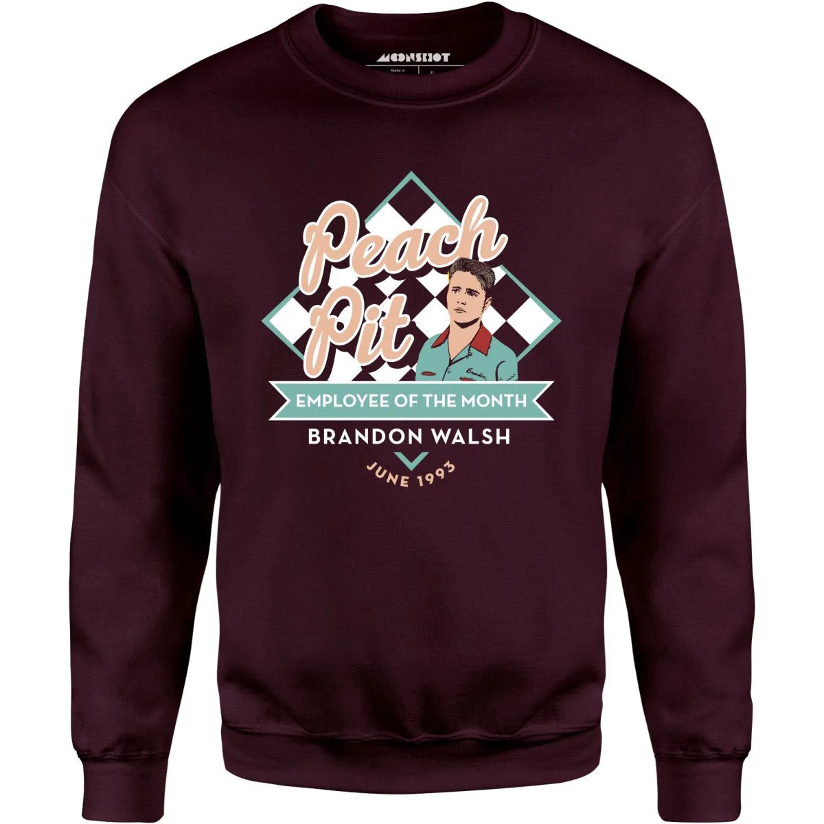 Peach Pit Employee of The Month - 90210 - Unisex Sweatshirt