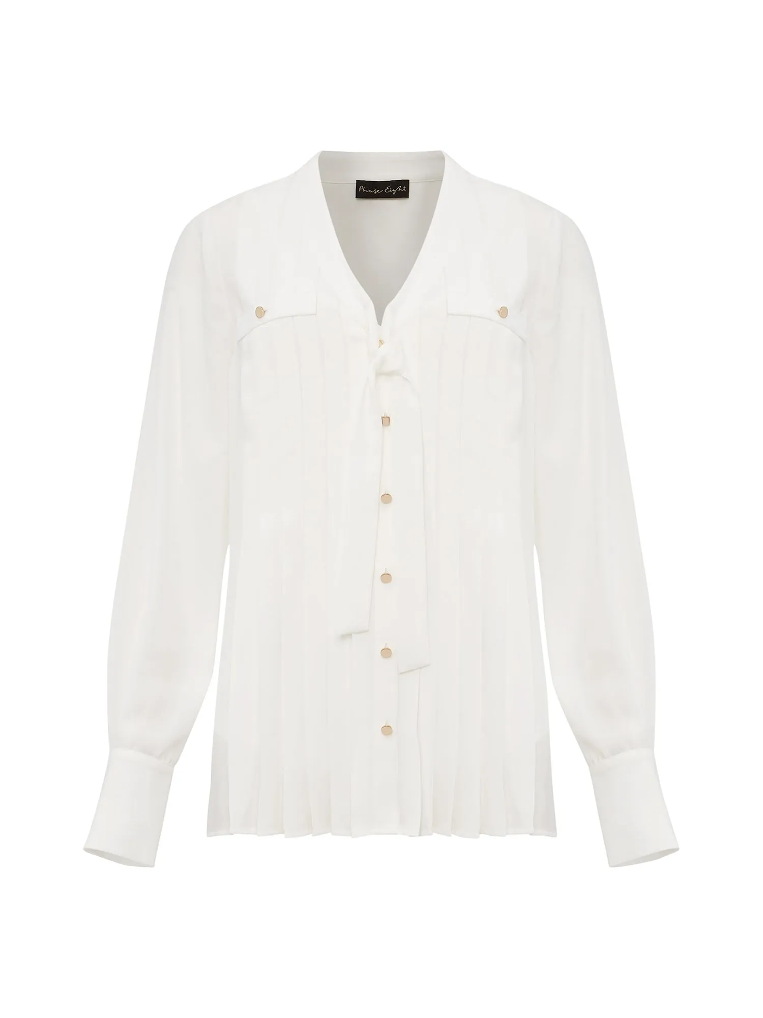 Philippa Pleated Blouse