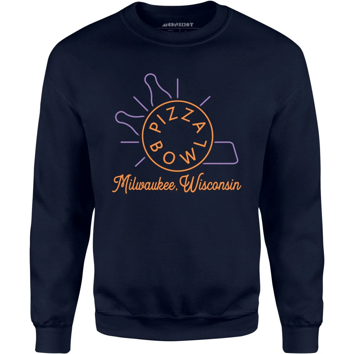 Pizza Bowl Milwaukee Wisconsin - Unisex Sweatshirt