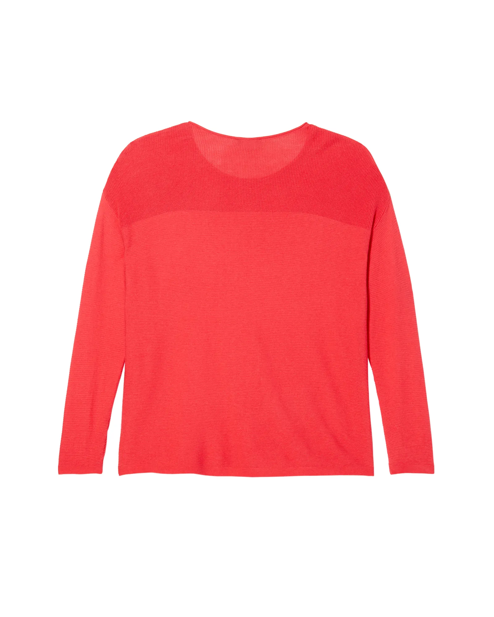 Rosabel Long Sleeve Textured Pullover Sweater | Pink