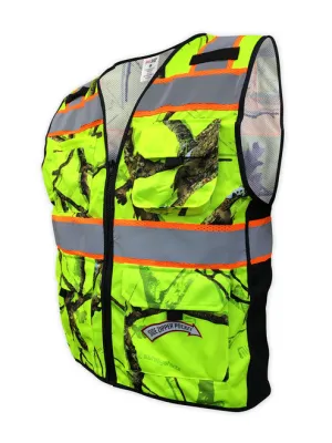 SafetyShirtz Backwoods© Camo Class 2 Safety Vest