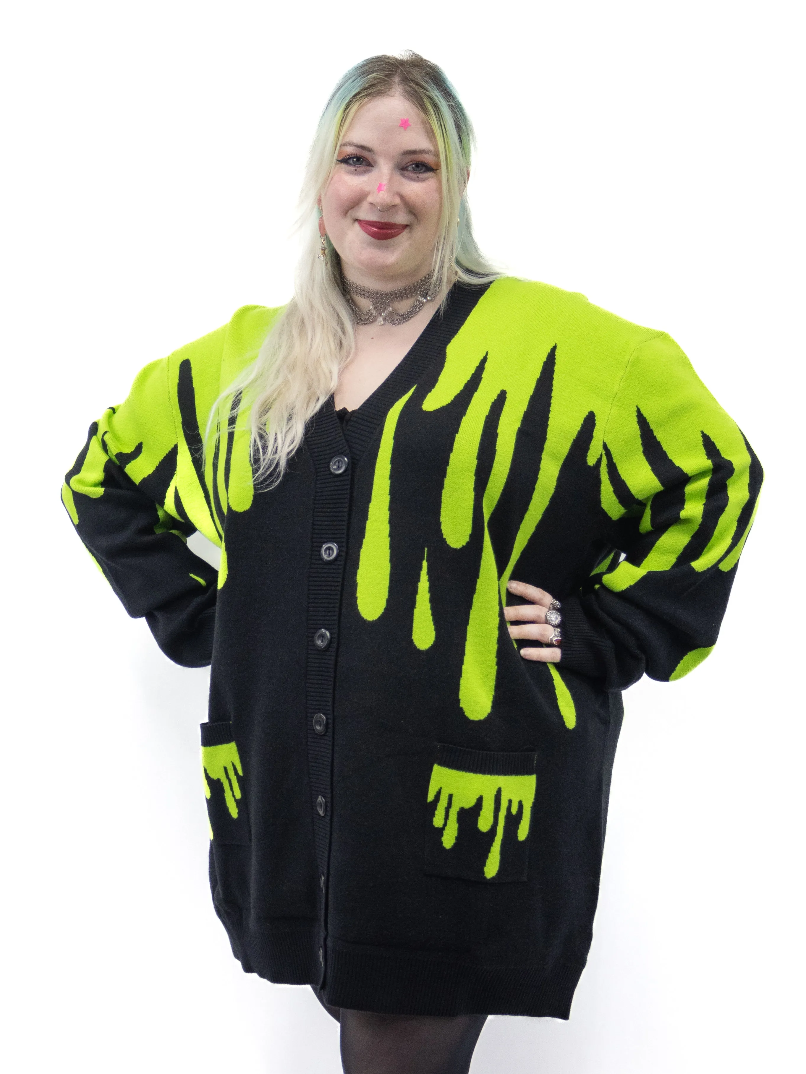 Slimed Cardigan FOXBLOOD