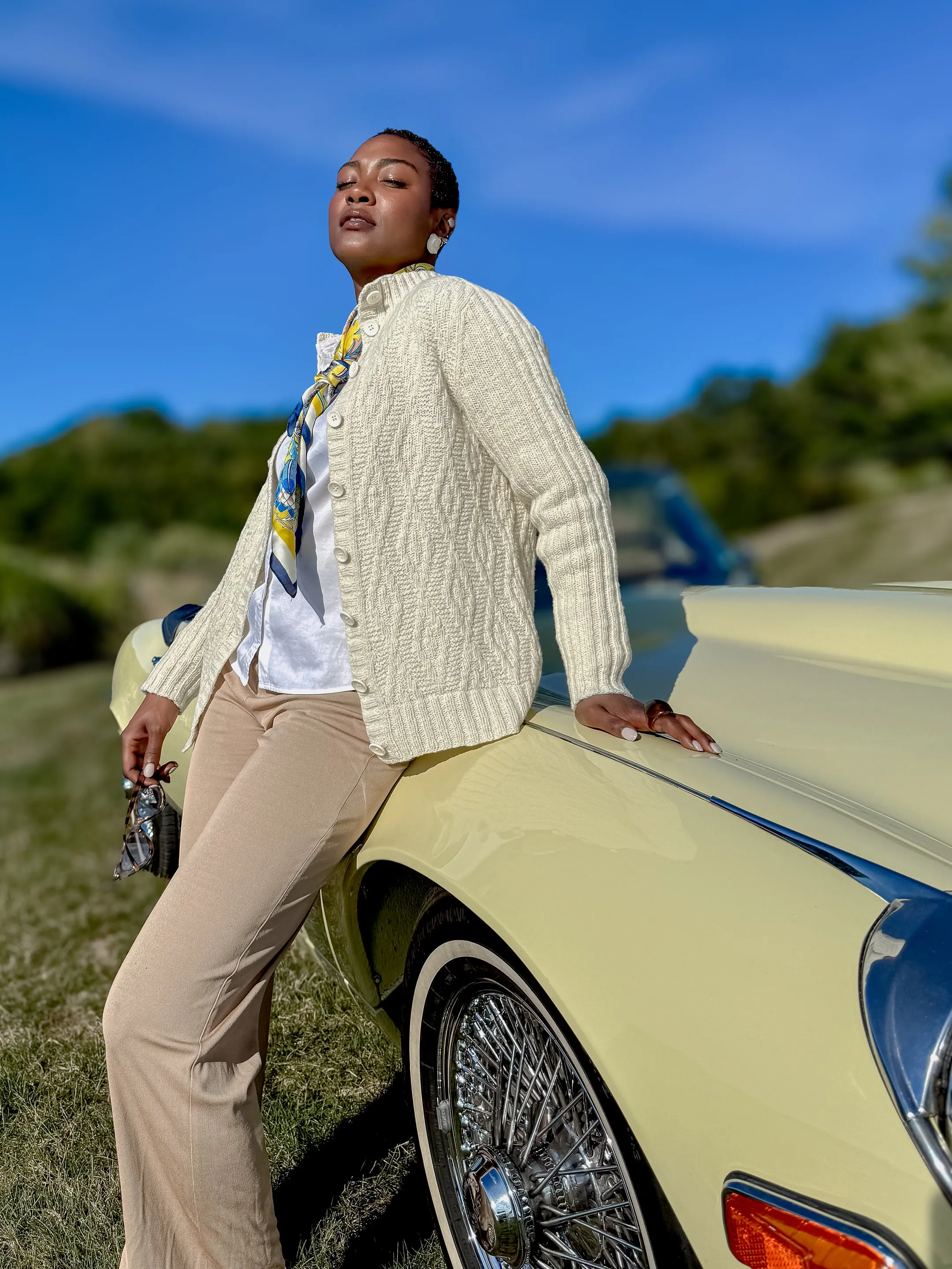 Vespa Cardigan <br/><small>knitting pattern</small>