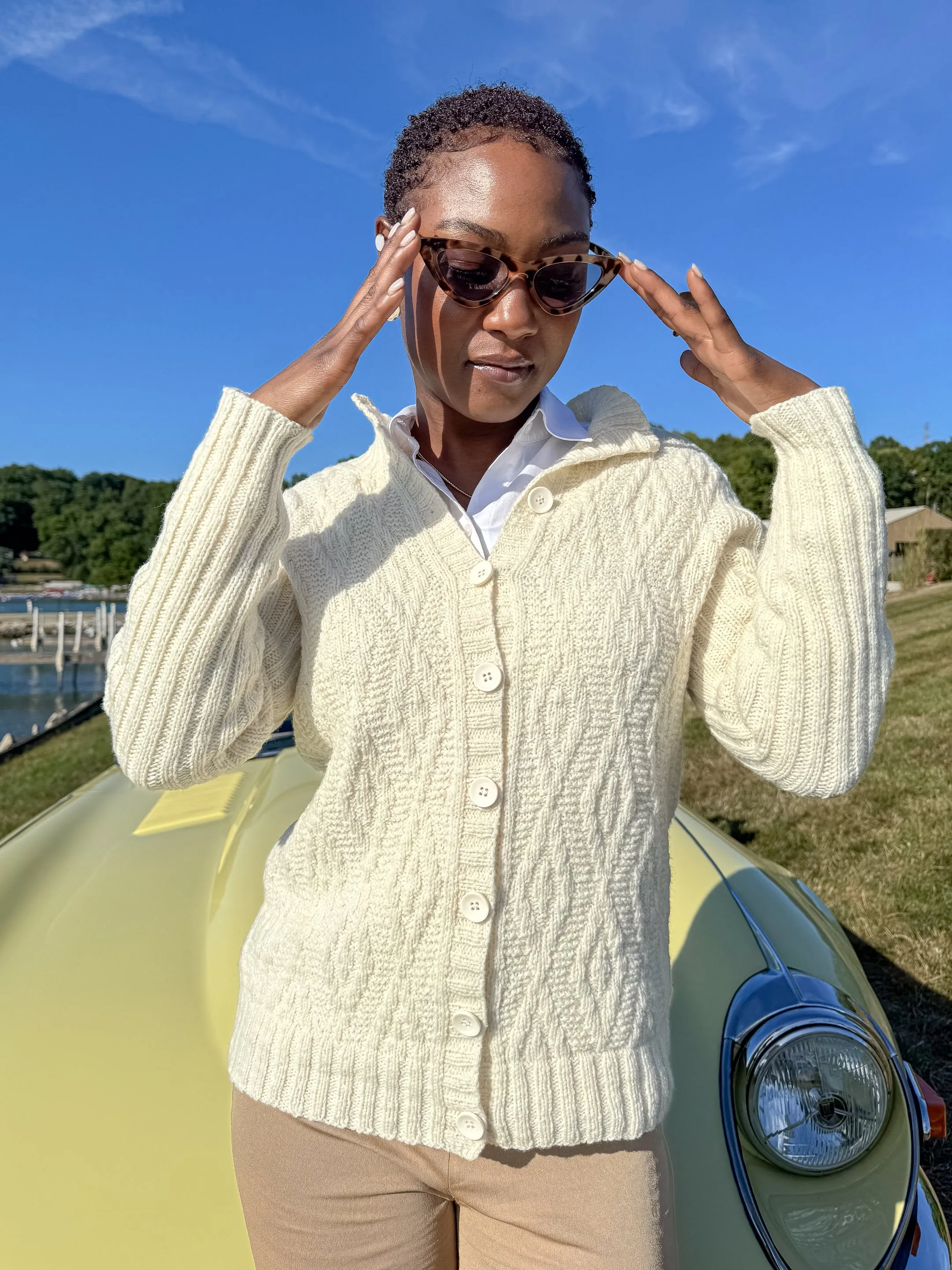 Vespa Cardigan <br/><small>knitting pattern</small>