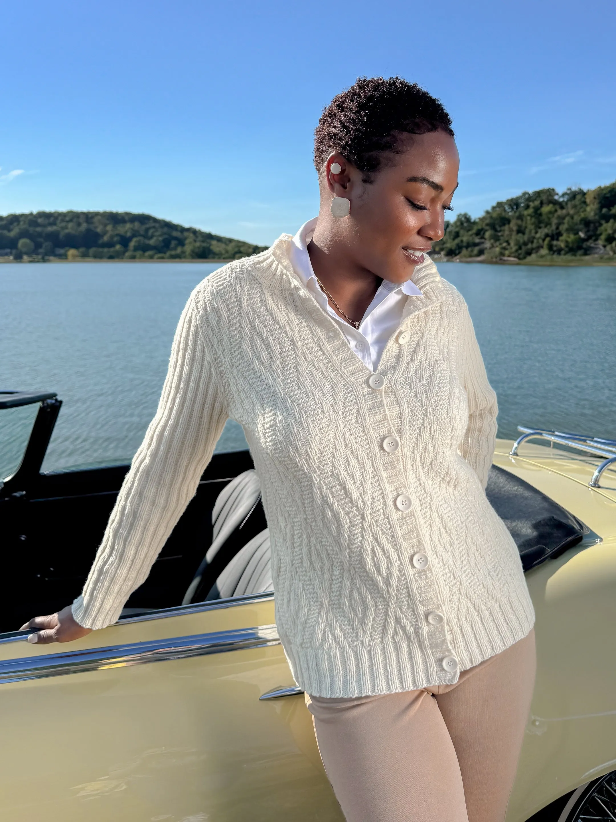 Vespa Cardigan <br/><small>knitting pattern</small>