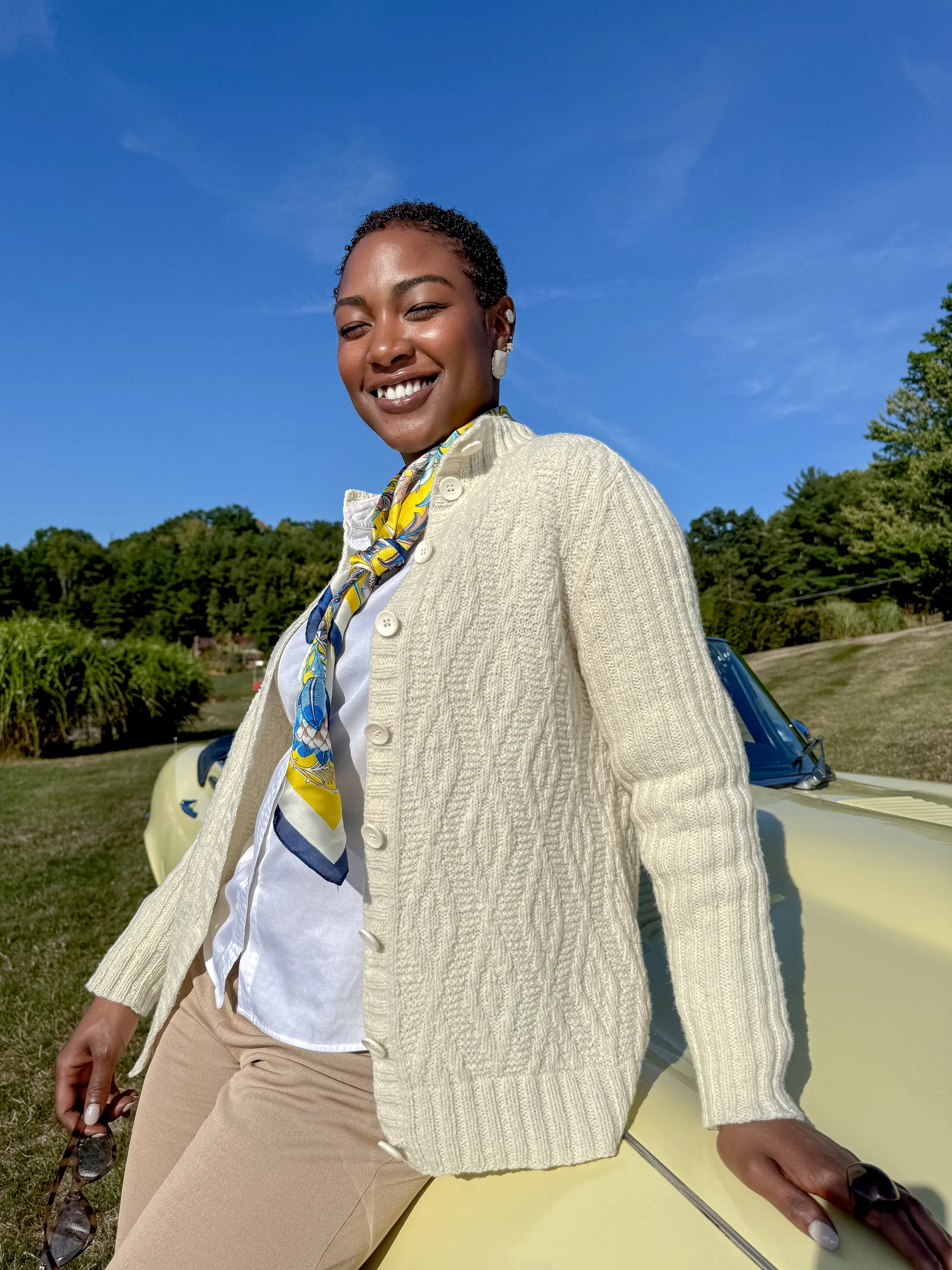 Vespa Cardigan <br/><small>knitting pattern</small>