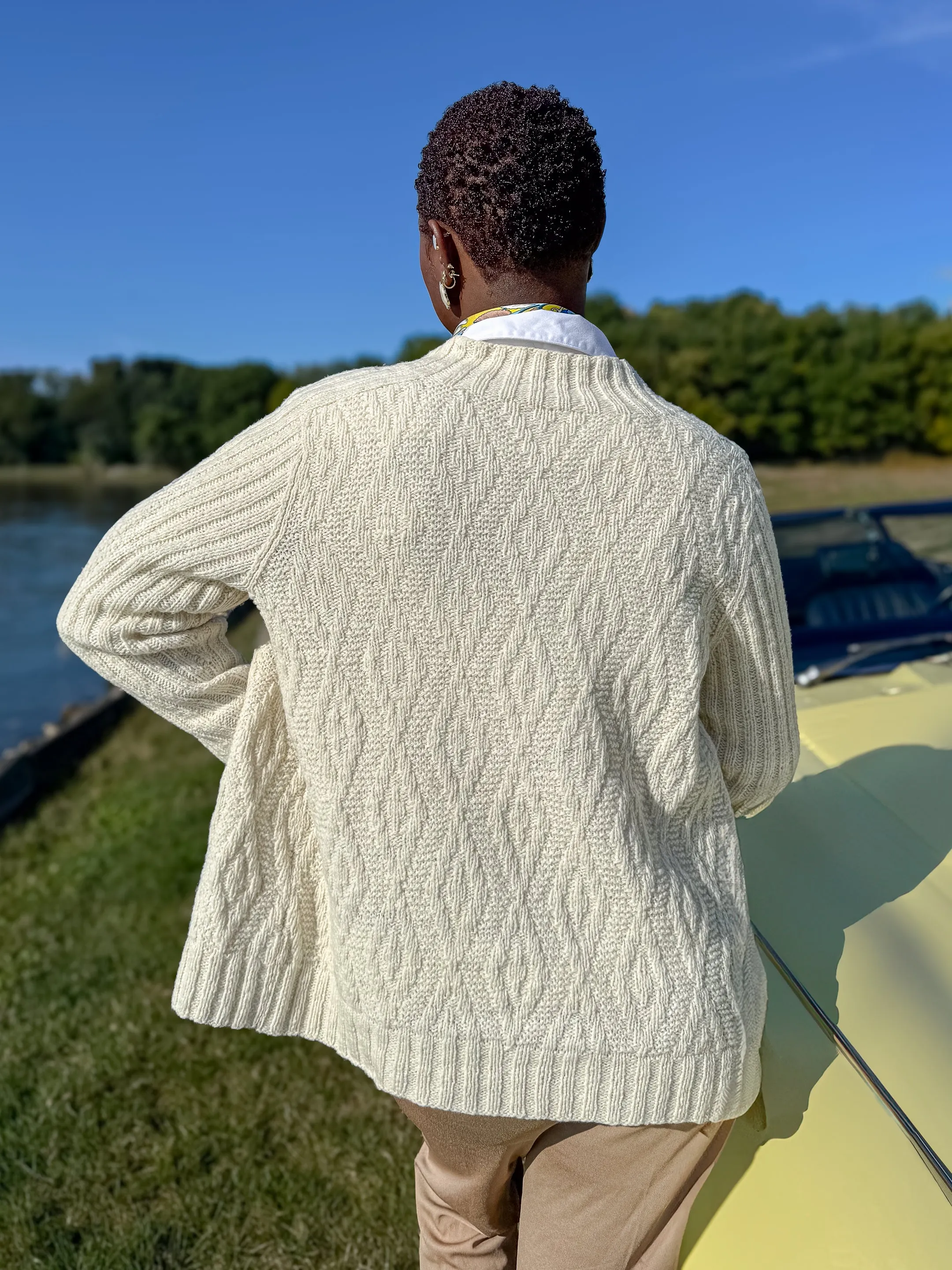 Vespa Cardigan <br/><small>knitting pattern</small>