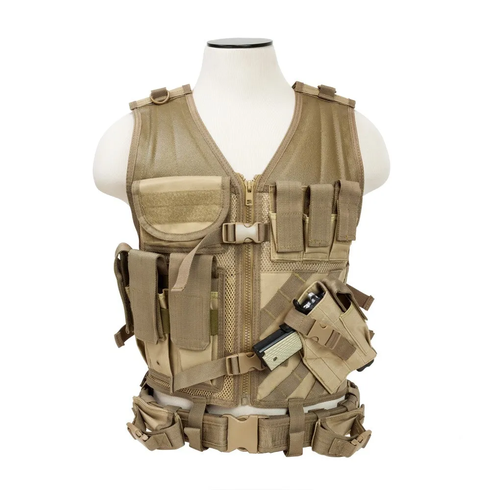 VISM Cross Draw Tactical Vest by NcSTAR