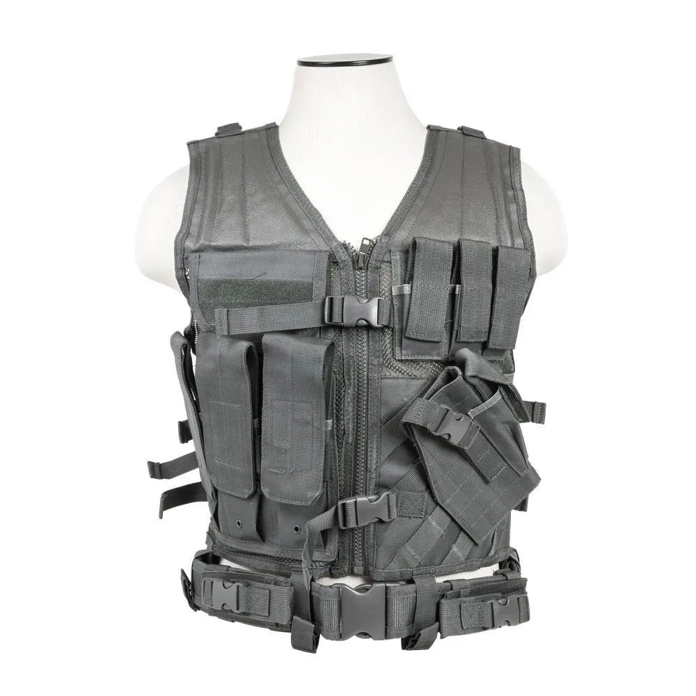 VISM Cross Draw Tactical Vest by NcSTAR