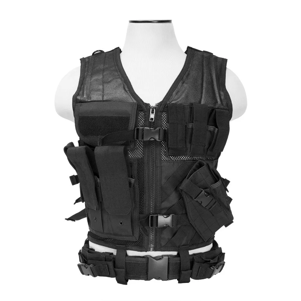 VISM Cross Draw Tactical Vest by NcSTAR