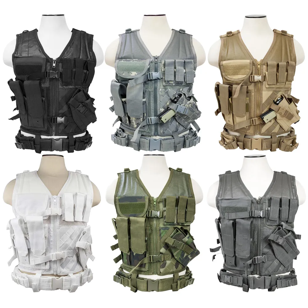 VISM Cross Draw Tactical Vest by NcSTAR