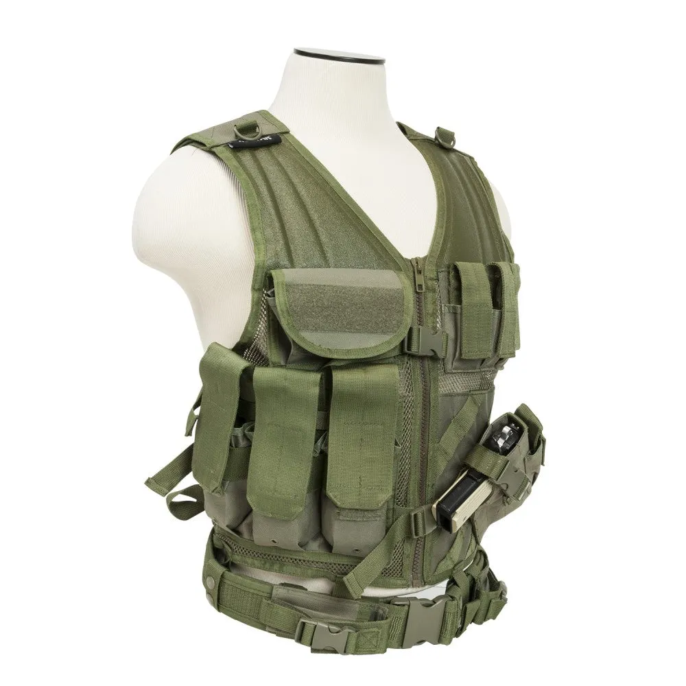 VISM Cross Draw Tactical Vest by NcSTAR