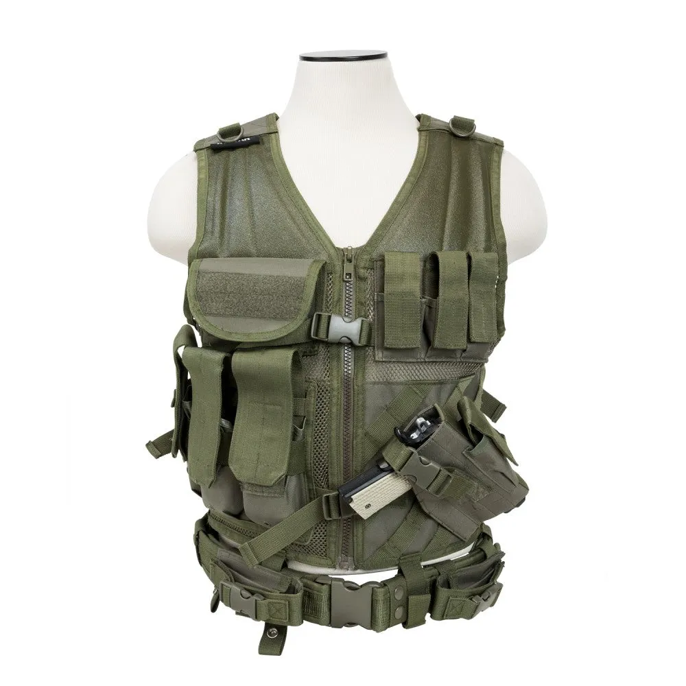 VISM Cross Draw Tactical Vest by NcSTAR