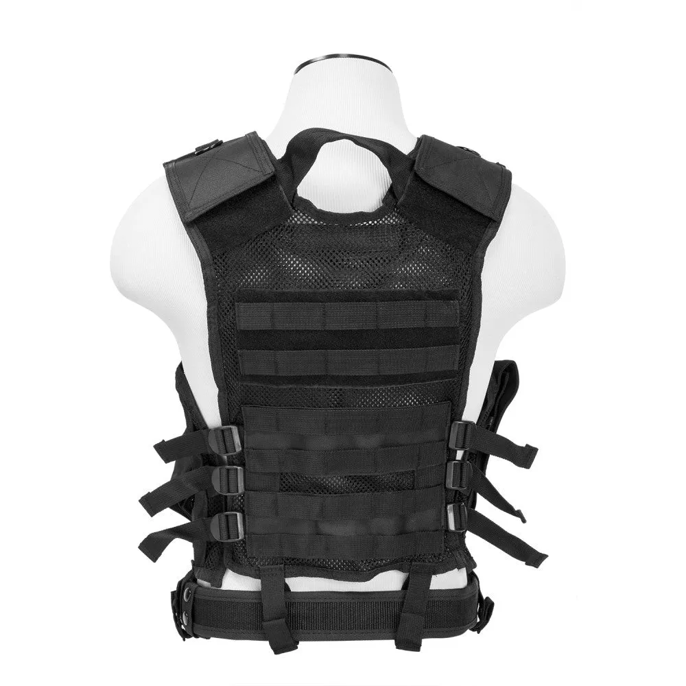 VISM Cross Draw Tactical Vest by NcSTAR