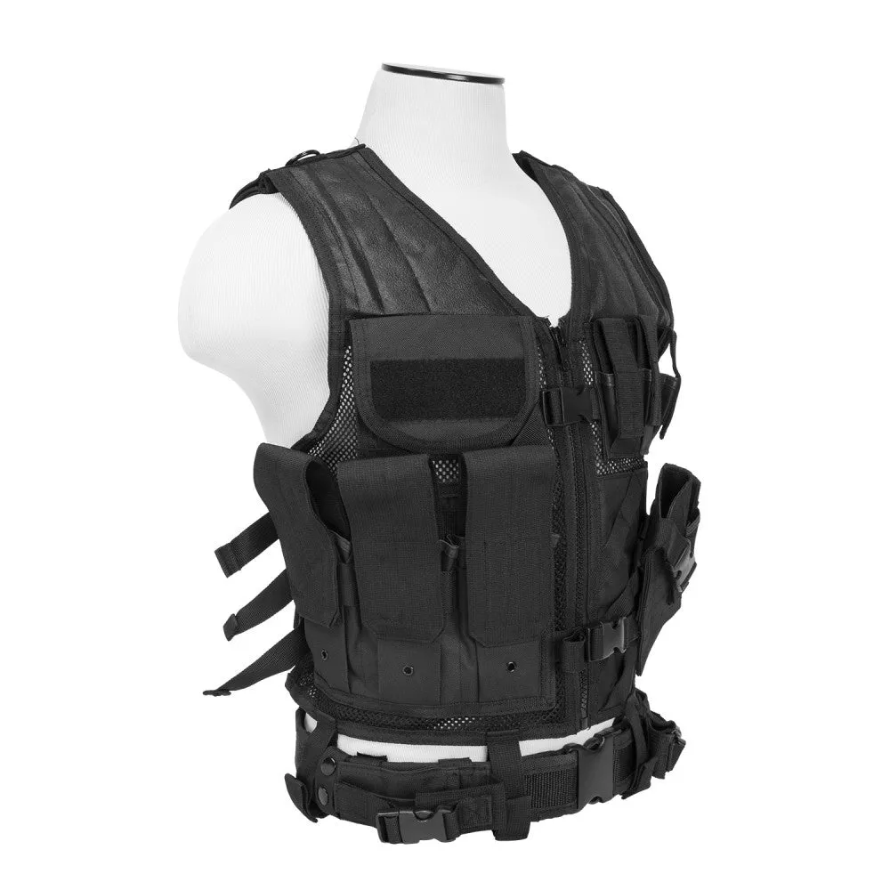 VISM Cross Draw Tactical Vest by NcSTAR