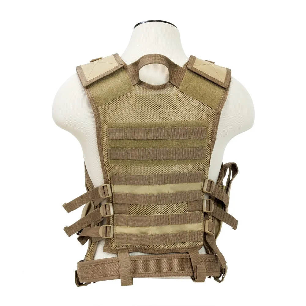 VISM Cross Draw Tactical Vest by NcSTAR