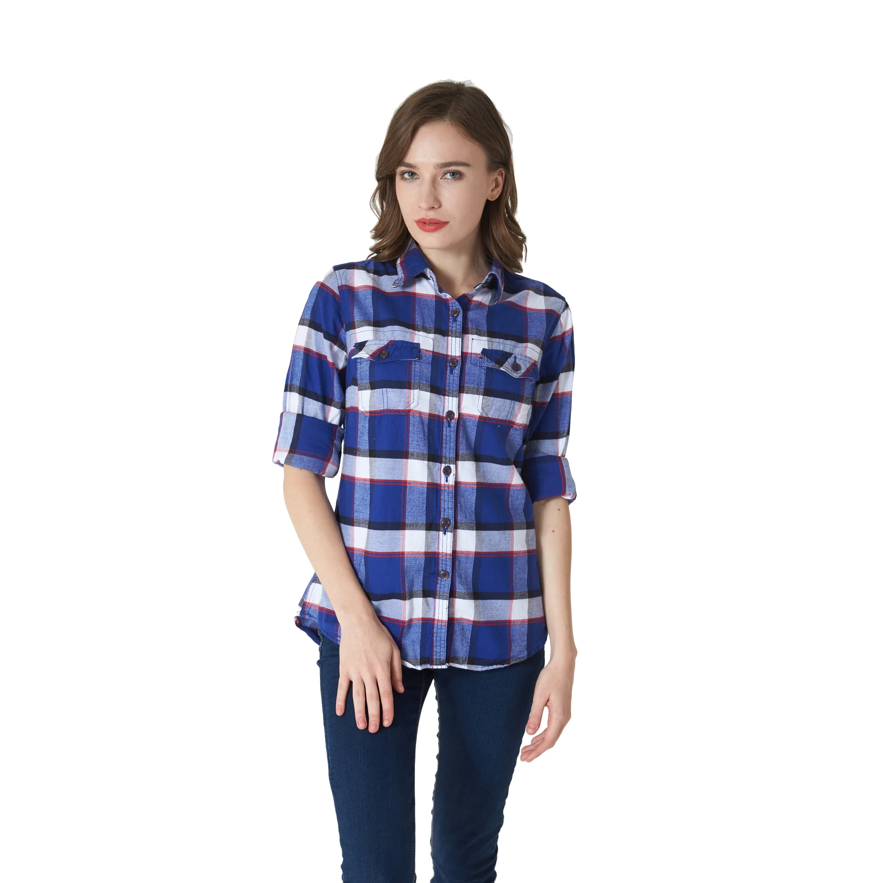 Womens Flannel Cotton Shirt