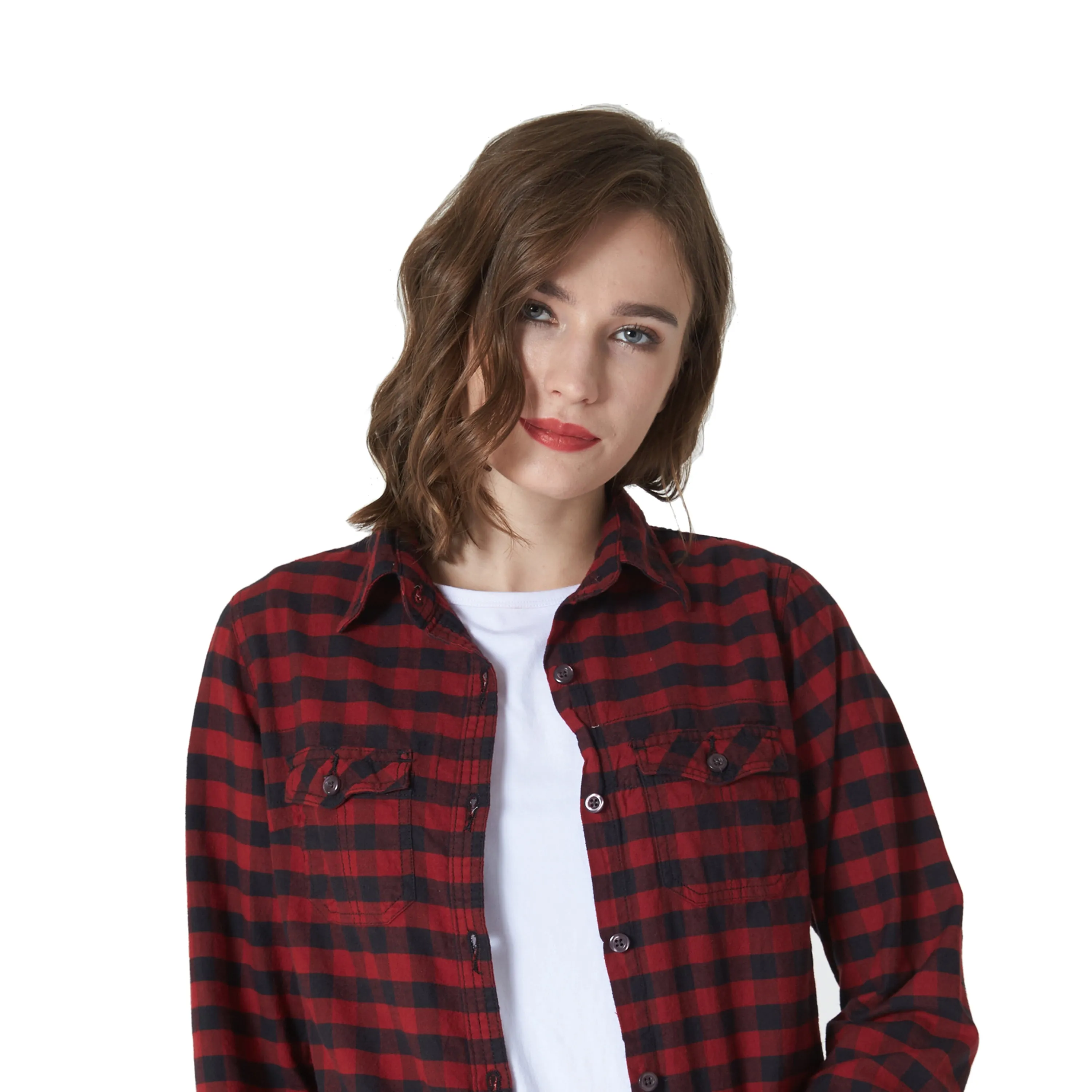 Womens Flannel Cotton Shirt