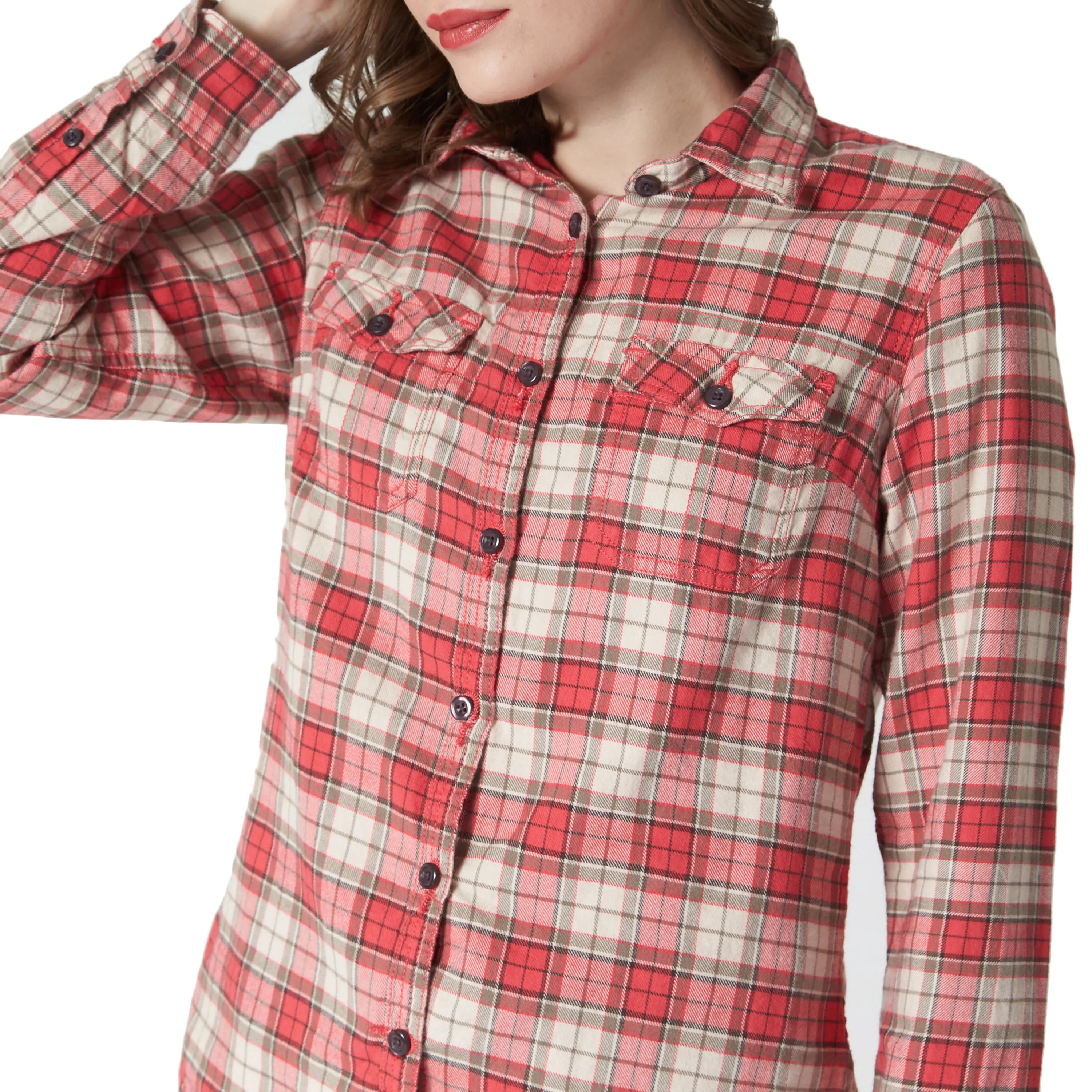 Womens Flannel Cotton Shirt