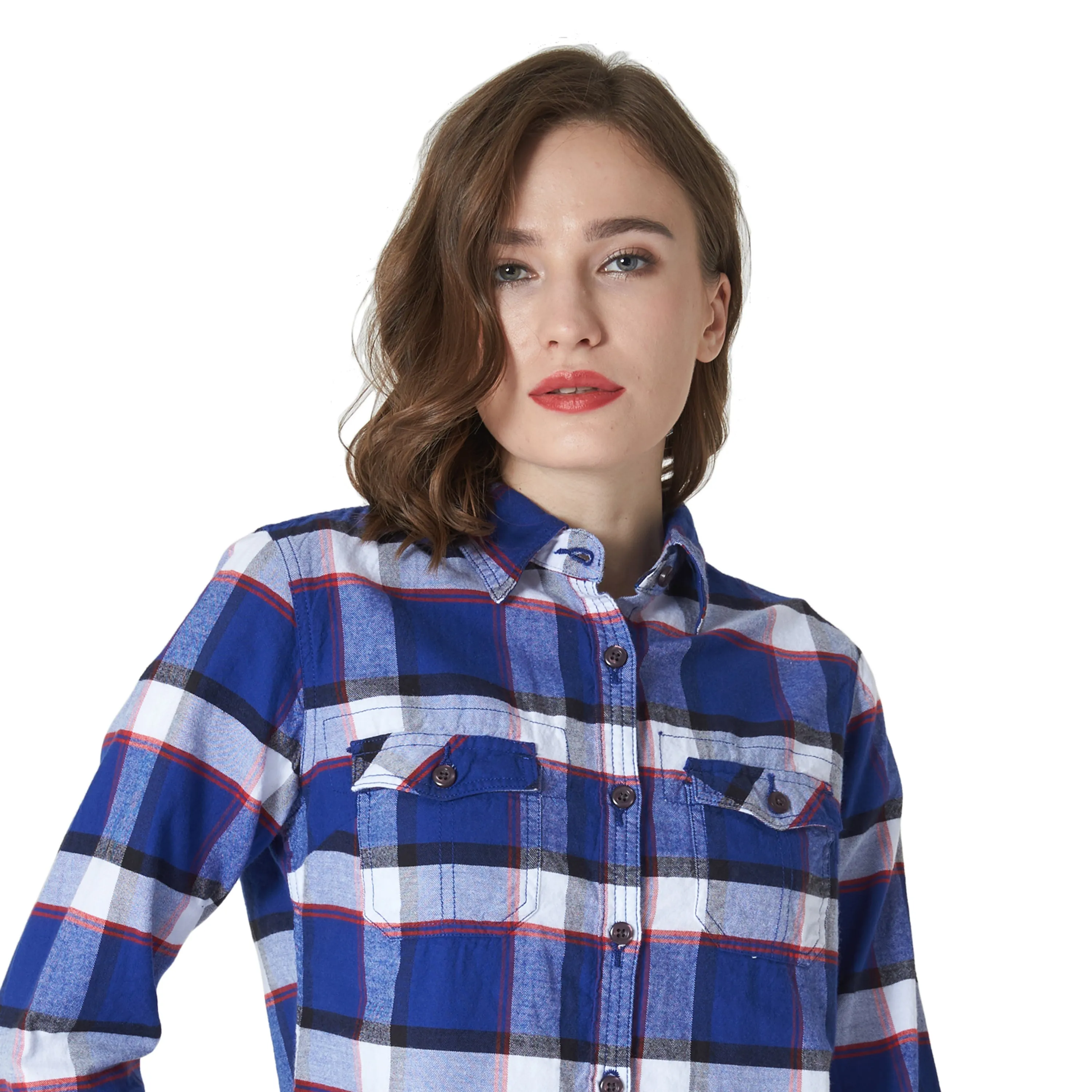 Womens Flannel Cotton Shirt